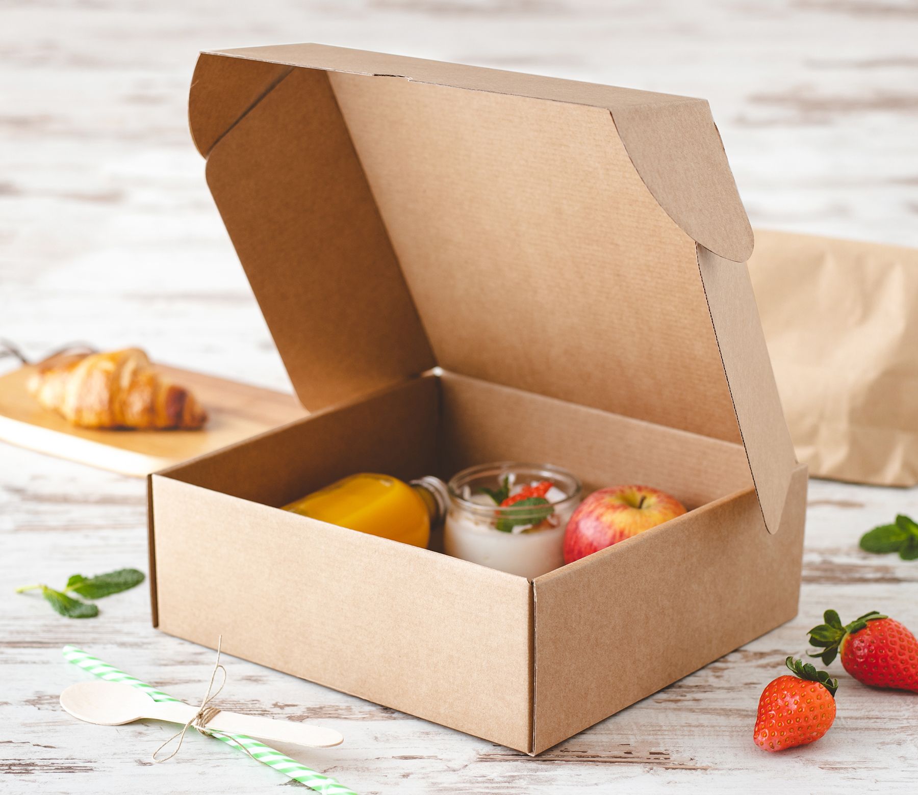 Papelera K&A te brinda el mejor asesoramiento en cajas para delivery y take  away - Papelera KyA
